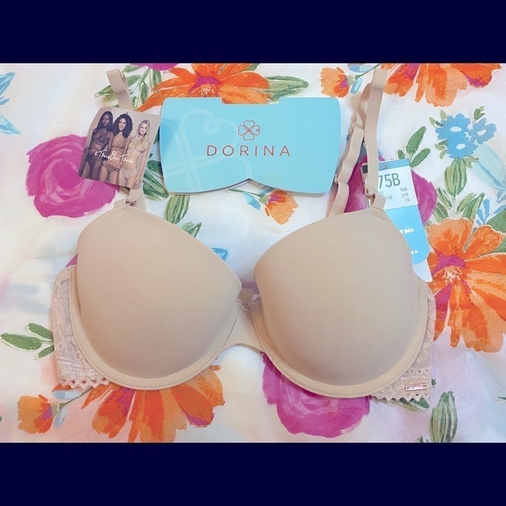 Dorina Isabelle Push up Moulded Padded Bra34B, 34D